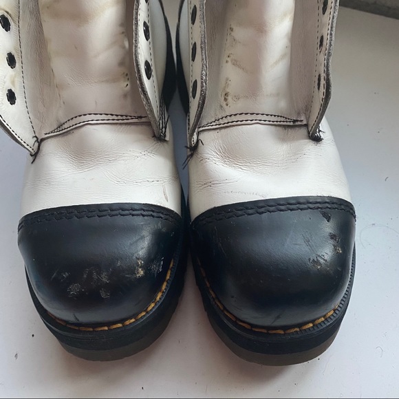 Vintage 90’s Steel Toe Dr Martens Platform Boot - Picture 11 of 16